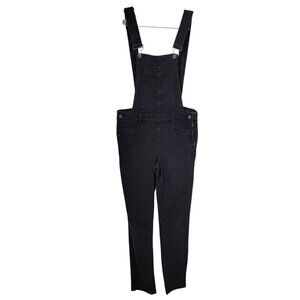 dollhouse Size 7 Washed Black Skinny Denim Overalls, Gently Used Condition